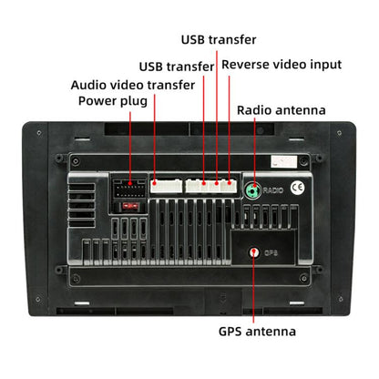 9 Inch Bluetooth FM Radio Car MP5 Android Navigation Machine, Memory: 2+64G - Car MP3 & MP4 & MP5 by buy2fix | Online Shopping UK | buy2fix