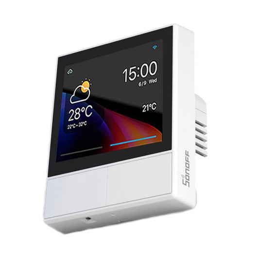 Sonoff NSPanel WiFi Smart Scene Switch Thermostat Temperature All-in-One Control Touch Screen, EU Plug (White) - Smart Switch by Sonoff | Online Shopping UK | buy2fix