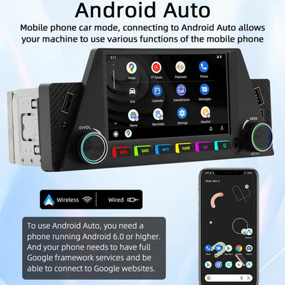 4.7 inch AUTO/CarPlay Navigation Bluetooth FM Radio Car MP5 Marquee(161W) - Car MP3 & MP4 & MP5 by buy2fix | Online Shopping UK | buy2fix