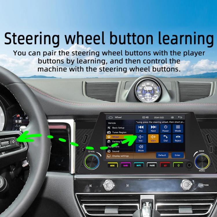 4.7 inch AUTO/CarPlay Navigation Bluetooth FM Radio Car MP5(161C) - Car MP3 & MP4 & MP5 by buy2fix | Online Shopping UK | buy2fix