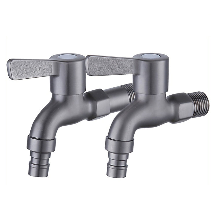 Bathroom Toilet Stainless Steel Bib Tap Wall Mounted Washing Machine Water Tap ,Spec: Short Type - Faucets & Accessories by buy2fix | Online Shopping UK | buy2fix