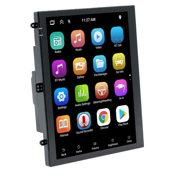 9.7 inch Vertical Screen Bluetooth Radio Android 13 GPS Navigation Device, Memory: 2+64G - Car MP3 & MP4 & MP5 by buy2fix | Online Shopping UK | buy2fix