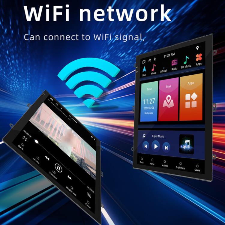 9.7 inch Vertical Screen Bluetooth Radio Android 13 GPS Navigation Device, Memory: 2+64G - Car MP3 & MP4 & MP5 by buy2fix | Online Shopping UK | buy2fix