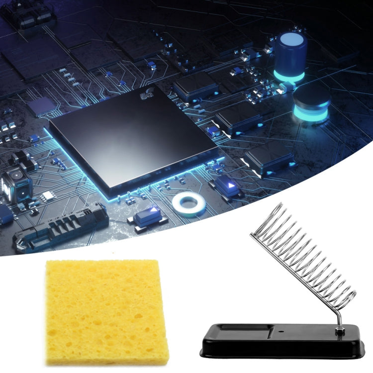 10pcs Soldering Iron Tin Remover Cleaning Cotton Wood Pulp Sponge,Spec: Thin Rectangular 3.5x5cm - Others by buy2fix | Online Shopping UK | buy2fix