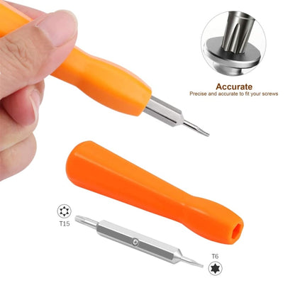 2 In 1  For RIng Doorbell Screwdriver Replacement For Ring Doorbell Battery Change(Orange) - Screwdriver Tools by buy2fix | Online Shopping UK | buy2fix