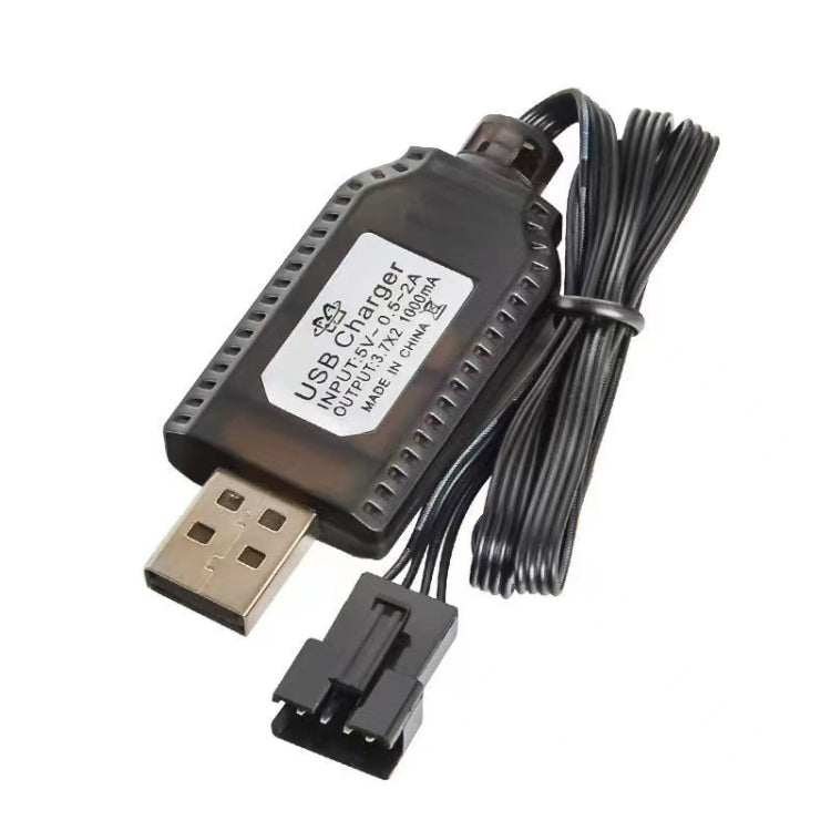 7.4V 18650 Lithium Battery USB Charging Cable(SM-4P) by buy2fix