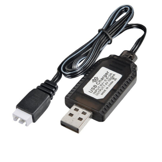 7.4V Lithium Battery Charger Toy Aircraft Accessories USB Data Cable(XH-3P)