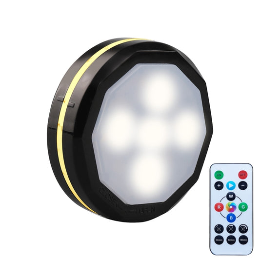 TL004-RGB USB Charging RGB Light Effect Ambient Light with Remote Control(Black Gold Edge) by buy2fix
