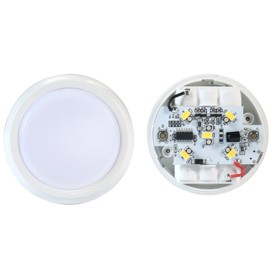 Ambience Pat Light Bedside Eye Protection Night Light, Color: RGBW Color Light Battery(1pcs No Remote Control) by buy2fix