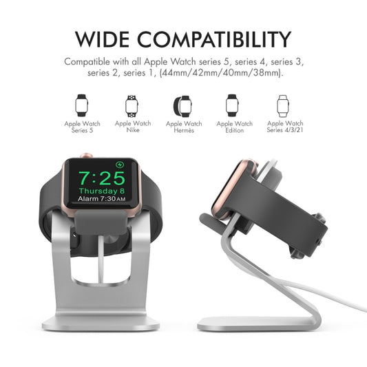 AhaStyle ST03 For Apple Watch Series Aluminum Alloy Stand Base(Black) by AhaStyle