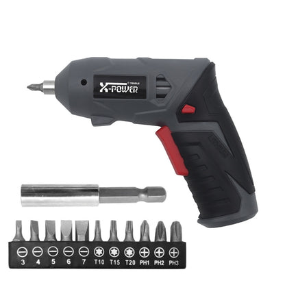 X-power Home Repair Furniture Installation Electric Screwdriver(KCS630-S12B) - Screwdriver Tools by X-power | Online Shopping UK | buy2fix