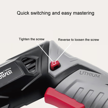 X-power Home Repair Furniture Installation Electric Screwdriver(KCS630-S12B) - Screwdriver Tools by X-power | Online Shopping UK | buy2fix