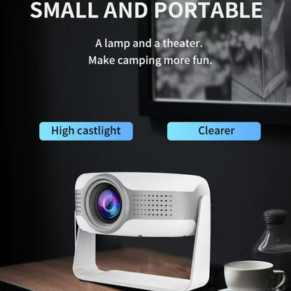 T269 Pro 1280x720P Smart Projector WiFi 6 4K Android 11 System Home Cinema UK Plug - LED Projector by buy2fix | Online Shopping UK | buy2fix