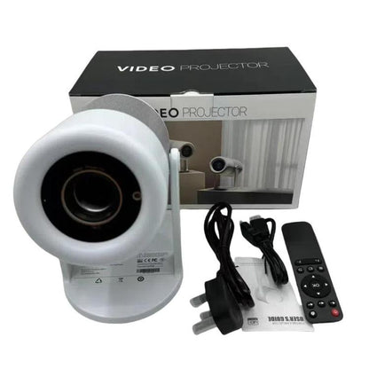 J1 1280 X 720P Projector WiFi 6 Android 11 System Supports Mirroring Screen AU Plug - LED Projector by buy2fix | Online Shopping UK | buy2fix