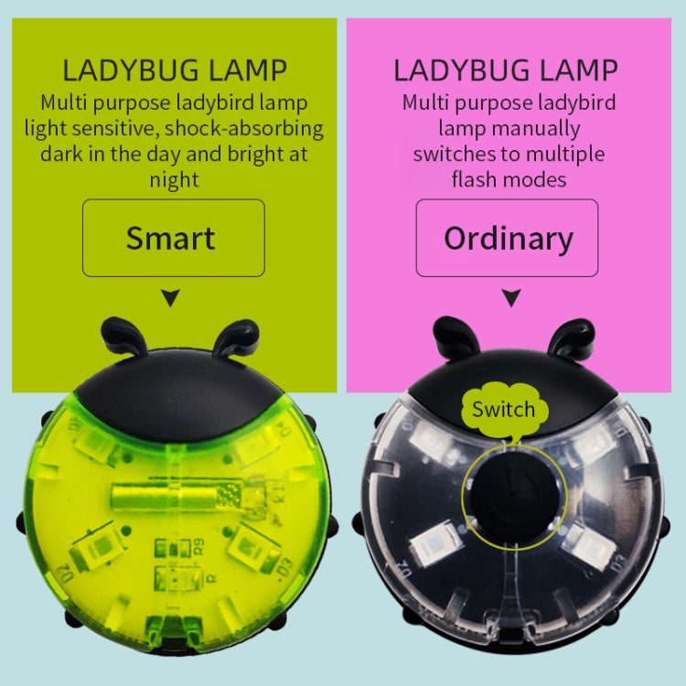 Ladybug Wheel Light Children Balance Bike Bicycle Hub Light, Color: Smart Blue by buy2fix