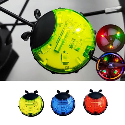 Ladybug Wheel Light Children Balance Bike Bicycle Hub Light, Color: Smart Blue by buy2fix