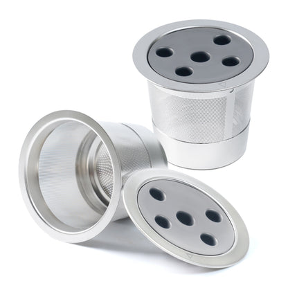 For Keurig K-Supreme Plus Coffee Machine Reusable Stainless Steel Filter Five-hole K Cup - Coffee Machine Parts by buy2fix | Online Shopping UK | buy2fix