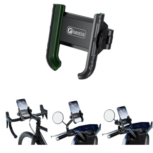 Kewig Motorcycle Bicycle Non-Blocking Mobile Phone Camera Navigation Bracket(M29-C3) - Holder by kewig | Online Shopping UK | buy2fix