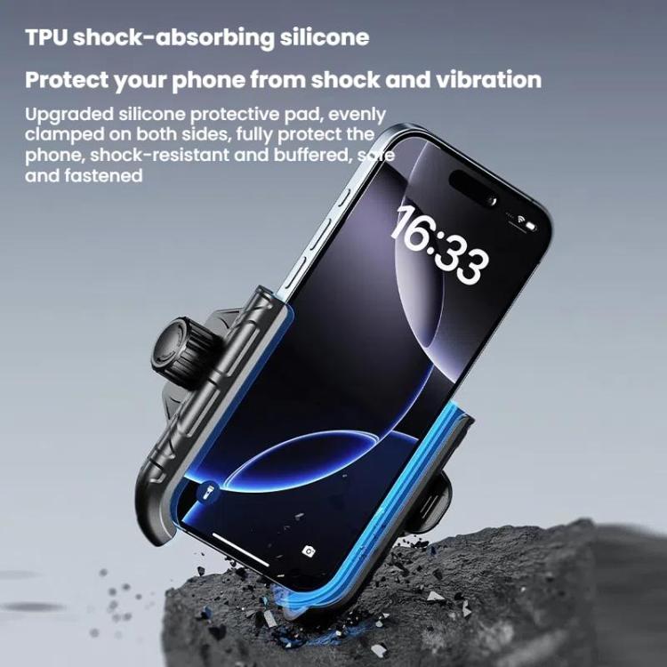 Kewig Motorcycle Bicycle Non-Blocking Mobile Phone Camera Navigation Bracket(M29-C2) - Holder by kewig | Online Shopping UK | buy2fix