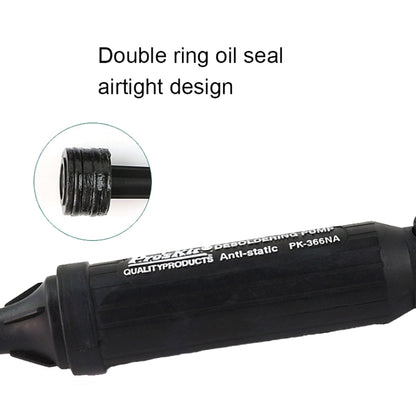 ProsKit  8PK-366NA Anti-Static Powerful Tin Suction - Desoldering Pump by ProsKit | Online Shopping UK | buy2fix