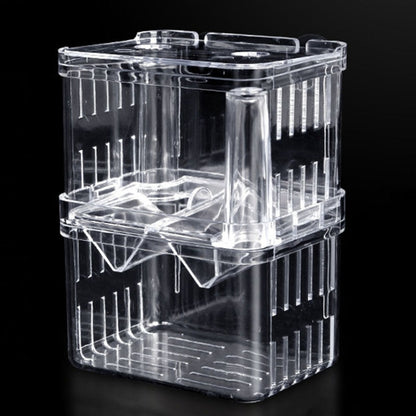 Large Peacock Fish Double Layer Transparent Breeding Isolation Box Aquarium Breeding Box - Fish Tanks & Accessories by buy2fix | Online Shopping UK | buy2fix