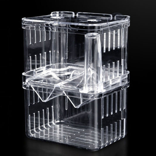 Large Peacock Fish Double Layer Transparent Breeding Isolation Box Aquarium Breeding Box - Fish Tanks & Accessories by buy2fix | Online Shopping UK | buy2fix
