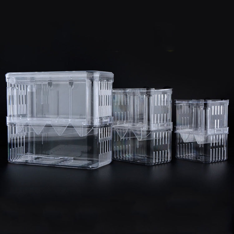 Large Peacock Fish Double Layer Transparent Breeding Isolation Box Aquarium Breeding Box - Fish Tanks & Accessories by buy2fix | Online Shopping UK | buy2fix