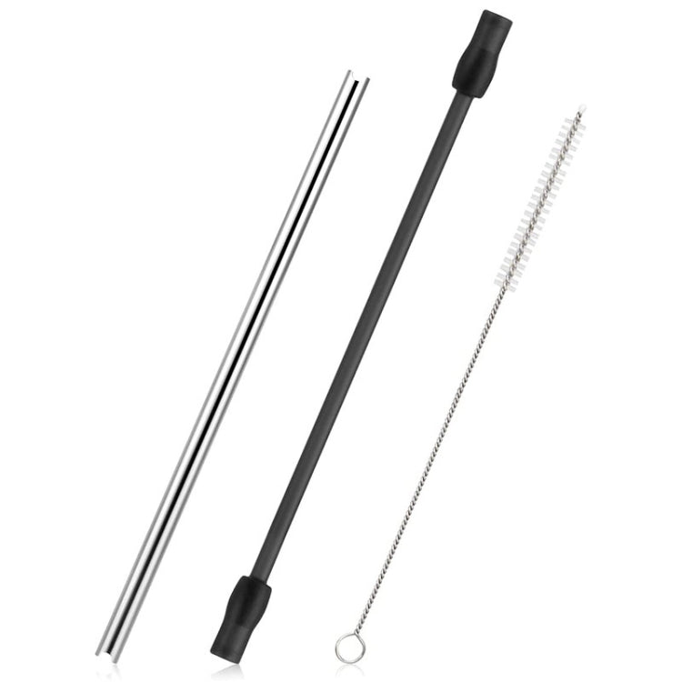 For Bosch VeroAroma / Siemens EQ.6 Series Coffee Machine Milk Pipe and Cleaning Brush Set(Dark Gray) - Coffee Machine Parts by buy2fix | Online Shopping UK | buy2fix