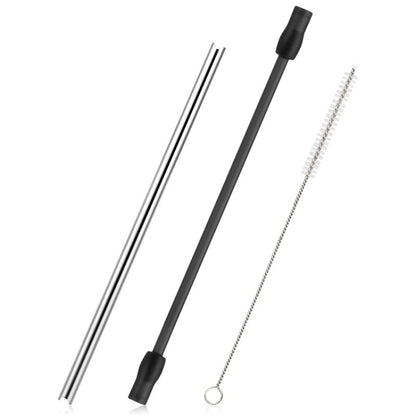 For Bosch VeroAroma / Siemens EQ.6 Series Coffee Machine Milk Pipe and Cleaning Brush Set(Dark Gray) - Coffee Machine Parts by buy2fix | Online Shopping UK | buy2fix