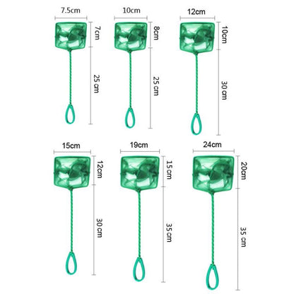 10 inch Fish Tank Fish Net Square Aquarium Squid Net - Cleaning Tools by buy2fix | Online Shopping UK | buy2fix