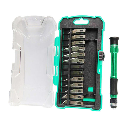 ProsKit PD-398 14 In 1 Carved Paper Hand Carving Knife Set by ProsKit