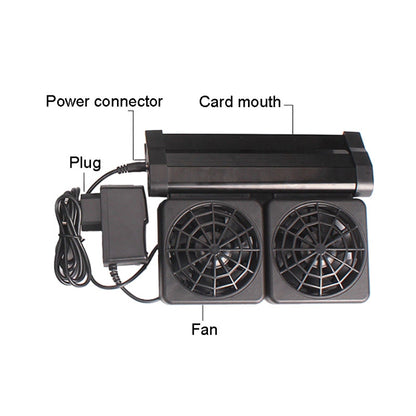 Fish Tank Cooling Fan Cooling Silent Aquarium Fan, Specification: 2 Head US Plug - Fish Tanks & Accessories by buy2fix | Online Shopping UK | buy2fix