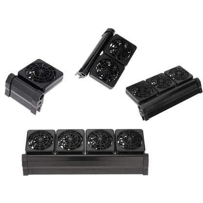 Fish Tank Cooling Fan Cooling Silent Aquarium Fan, Specification: 2 Head EU Plug - Fish Tanks & Accessories by buy2fix | Online Shopping UK | buy2fix