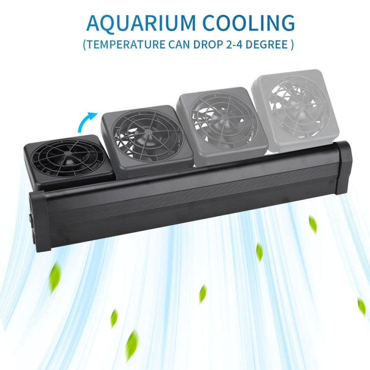 Fish Tank Cooling Fan Cooling Silent Aquarium Fan, Specification: 3 Head EU Plug - Fish Tanks & Accessories by buy2fix | Online Shopping UK | buy2fix
