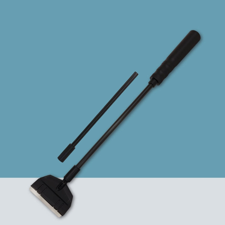 53cm 2 Section Fish Tank Algae Scraper Widen Aquarium Long Handle Scraper(Black) - Cleaning Tools by buy2fix | Online Shopping UK | buy2fix