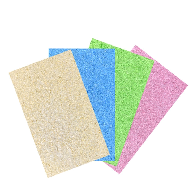 20pcs Remove Tin Solder Bubble Sponge Phone Repair Soldering Iron Cleaning Sponge(Yellow) - Others by buy2fix | Online Shopping UK | buy2fix