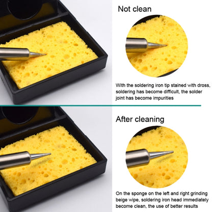 20pcs Remove Tin Solder Bubble Sponge Phone Repair Soldering Iron Cleaning Sponge(Yellow) - Others by buy2fix | Online Shopping UK | buy2fix