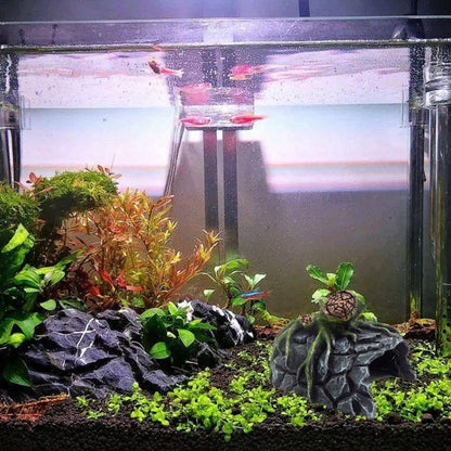 GT023 Resin Turtle Sunbed Climbing Table Stump Hideaway House Sunback Table - Reptile Supplies by buy2fix | Online Shopping UK | buy2fix