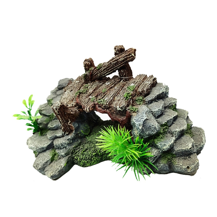 GT149 Resin Turtle Sunbed Climbing Table Stump Hideaway House Sunback Table - Reptile Supplies by buy2fix | Online Shopping UK | buy2fix
