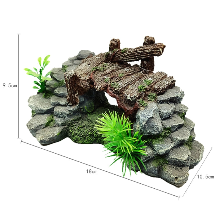 GT149 Resin Turtle Sunbed Climbing Table Stump Hideaway House Sunback Table - Reptile Supplies by buy2fix | Online Shopping UK | buy2fix