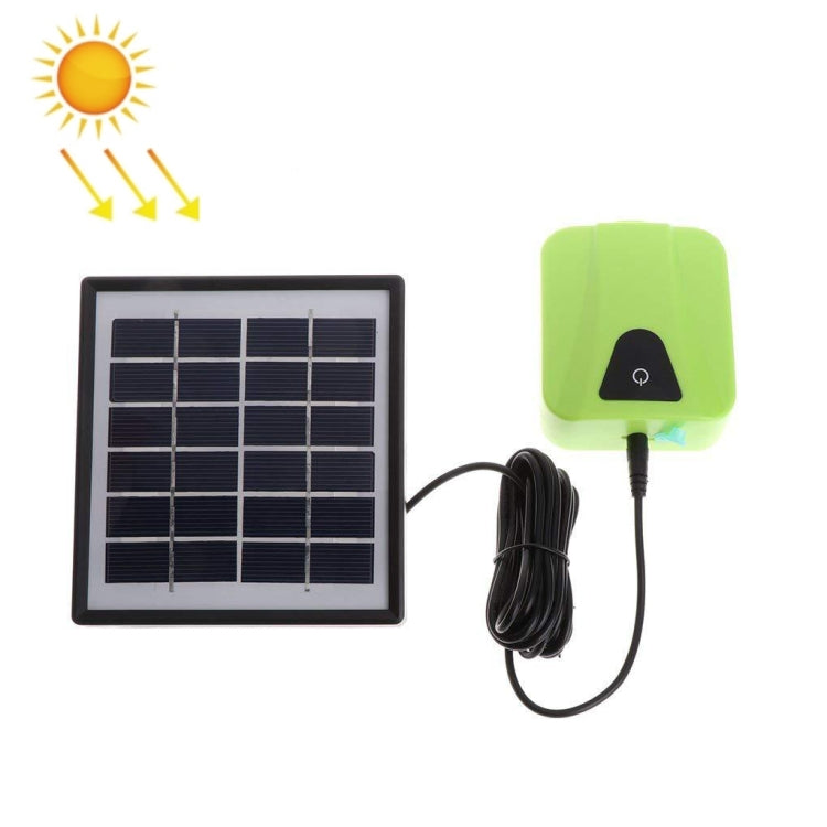 AP003 AC/DC Dual-use Aquarium Oxygen Pump Outdoor Solar Oxygen Pump for Fishing(Green) - Air Pumps by buy2fix | Online Shopping UK | buy2fix