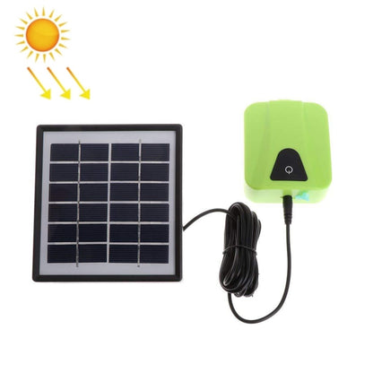AP003 AC/DC Dual-use Aquarium Oxygen Pump Outdoor Solar Oxygen Pump for Fishing(Green) - Air Pumps by buy2fix | Online Shopping UK | buy2fix