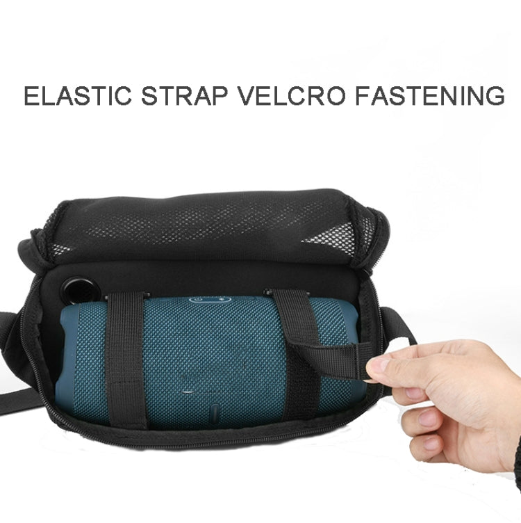 Universal Bluetooth Speaker Messenger Bag Chest Bag Handbag For JBL Flip Series/UE BOOM 3/Beats Pill Etc(Black) by buy2fix