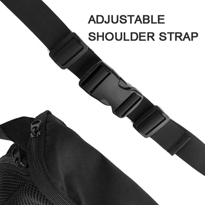 Universal Bluetooth Speaker Messenger Bag Chest Bag Handbag For JBL Flip Series/UE BOOM 3/Beats Pill Etc(Black) by buy2fix