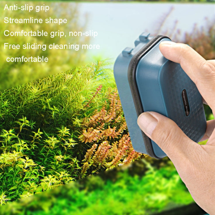 8425 Enhanced+Acrylic Blade Fish Tank Magnetic Brush Aquarium Glass Moss Removal Cleaning Brush - Cleaning Tools by buy2fix | Online Shopping UK | buy2fix