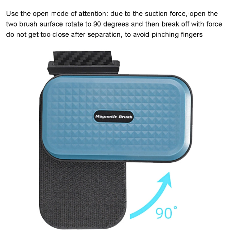 8426 Enhanced+Carbon Blade Fish Tank Magnetic Brush Aquarium Glass Moss Removal Cleaning Brush - Cleaning Tools by buy2fix | Online Shopping UK | buy2fix