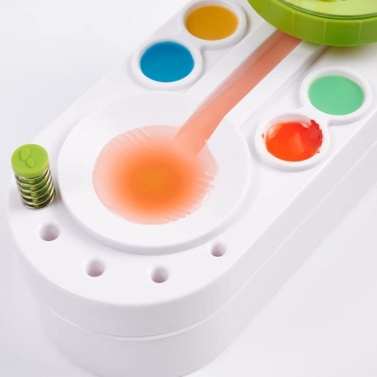 2nd Generation Oil Painting Brush Cleaner Tool with Water Container Paint Pen Washer(Green) by buy2fix