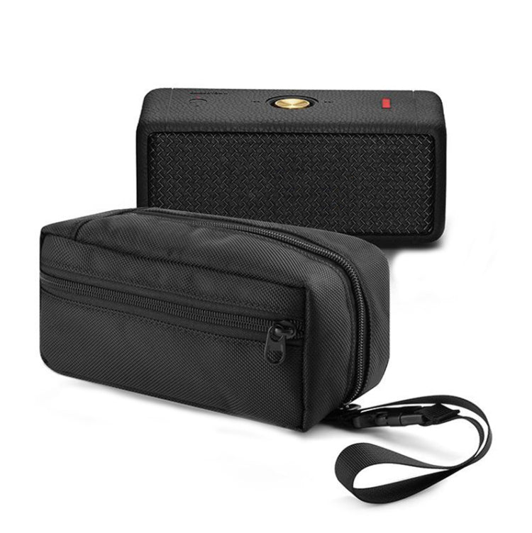 For MARSHALL Emberton 1/2  Bluetooth Speaker Bag Storage Case Protective Box(Black) - Protective Case by buy2fix | Online Shopping UK | buy2fix