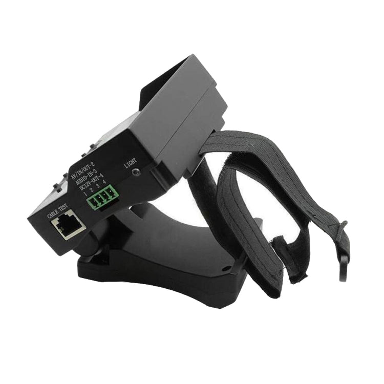 JSK-4300B 4.3 inch Handheld 12V Output Network Cable Monitoring Tester(With UK Plug Power Adapter) by buy2fix