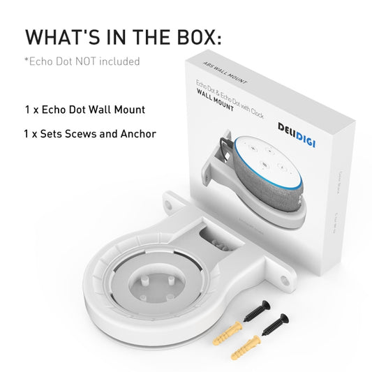 For Google Wifi AhaStyle DD96 Stand Wall Storage Stand(White) - Speaker Bracket by AhaStyle | Online Shopping UK | buy2fix